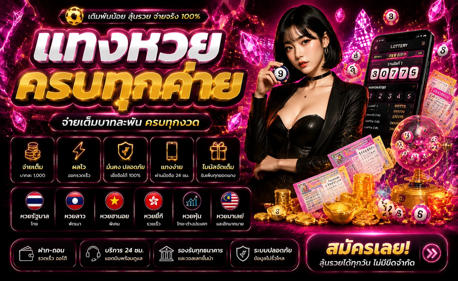 หวยออนไลน์ Chicago928 แทงหวยจ่ายเต็มครบทุกหวยดัง